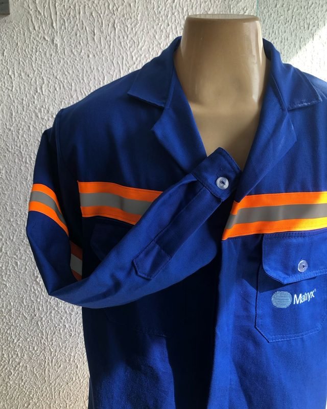 Conjunto de uniforme industrial personalizado